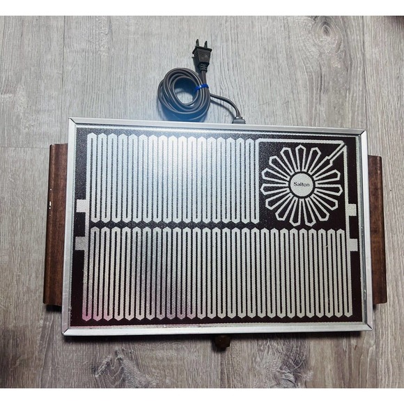 Salton Kitchen Vintage Working Salton Electric Hotraywarming Tray